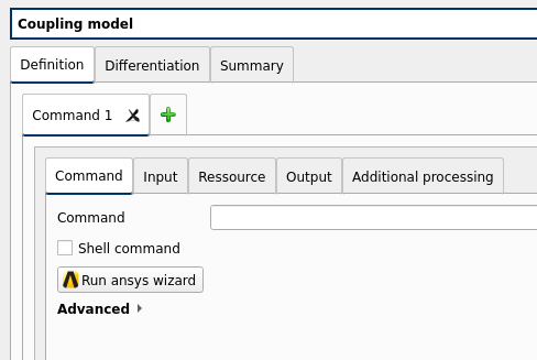 image coupling menu