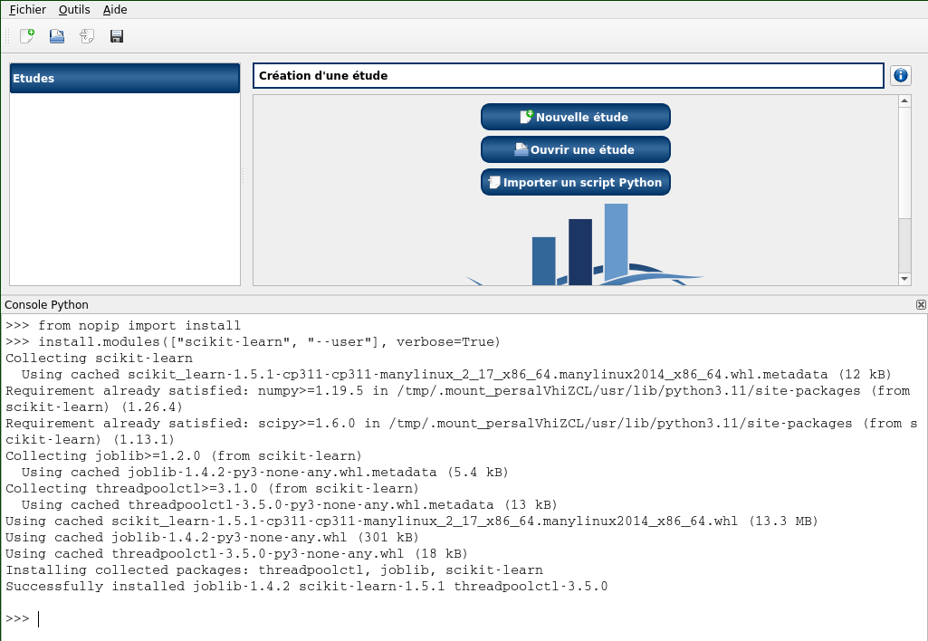 image install nopip